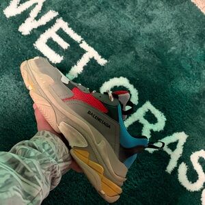 Balenciaga Colorful Athletic Sneakers